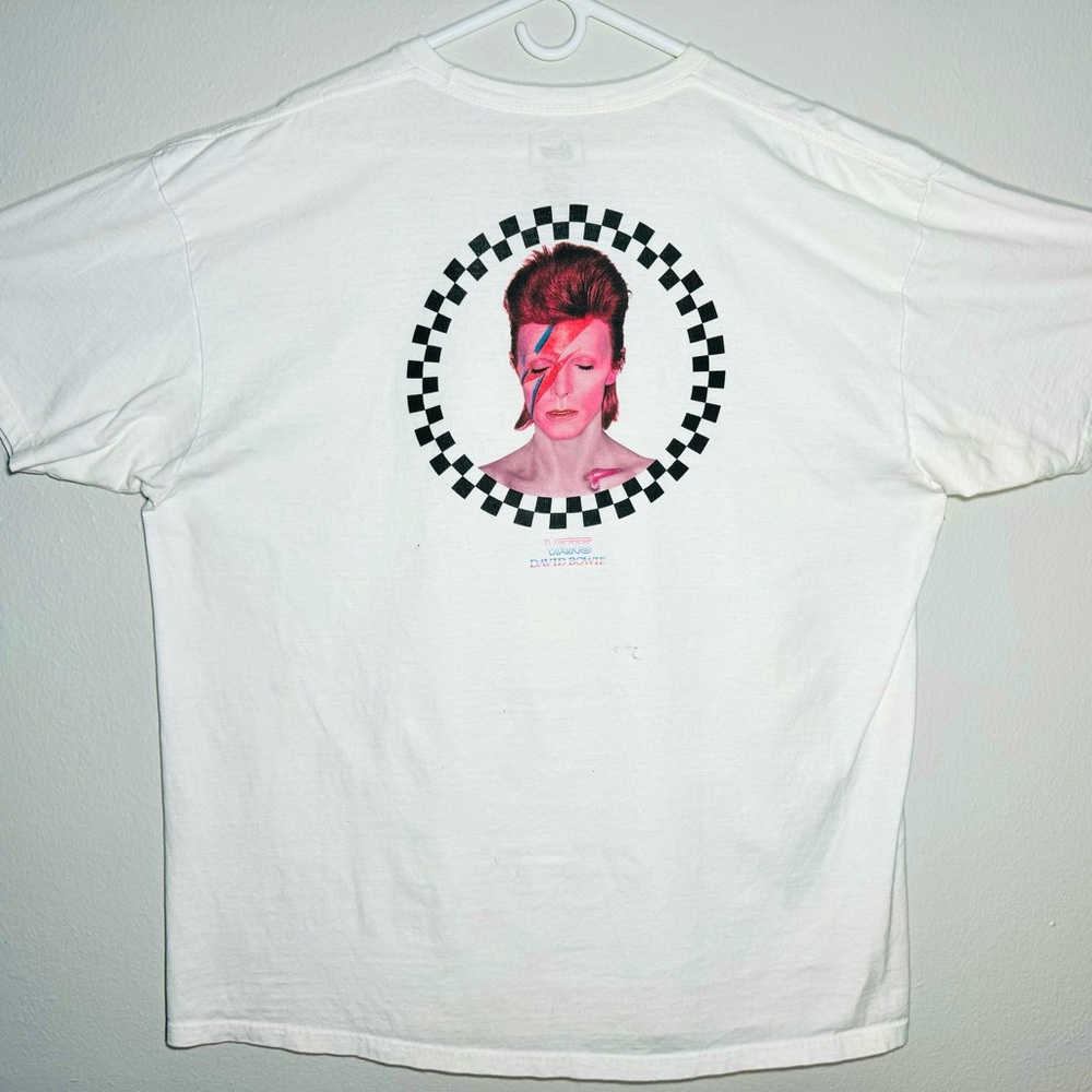 Vans X David Bowie Ziggy Stardust Officially Licensed T-Shirt 2XL (flawed)